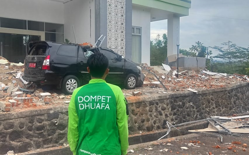 Gerak Cepat DMC Dompet Dhuafa Respon Dan Siapkan Tools Untuk Gempa