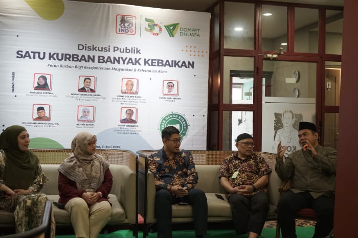 Dompet Dhuafa bersama Super Indo gencarkan pemerataan kesejahteraan masyarakat lewat Program Tebar Hewan Kurban (THK) 1444 H