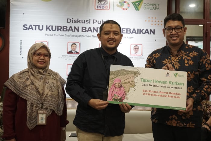 Dompet Dhuafa bersama Super Indo gencarkan pemerataan kesejahteraan masyarakat lewat Program Tebar Hewan Kurban (THK) 1444 H