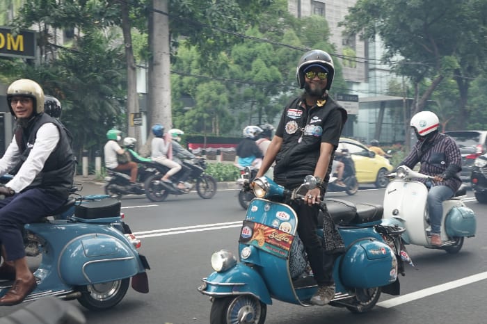 2nd anniversary Komunitas Vespa 60s Jabodetabek