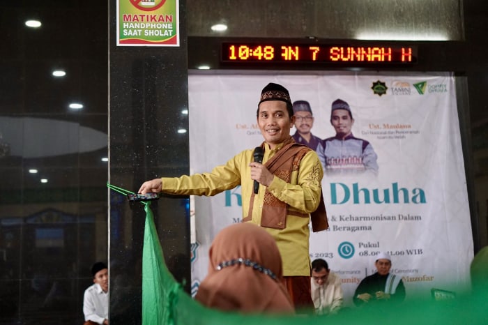 Kajian Dhuha Dompet Dhuafa bersama Ustaz Maulana