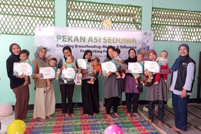 LKC Dompet Dhuafa Gelar Edukasi dan Apresiasi untuk Busui