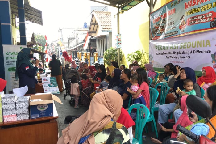 LKC Dompet Dhuafa Gelar Edukasi dan Apresiasi untuk Busui