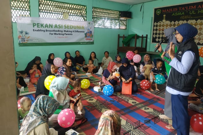 LKC Dompet Dhuafa Gelar Edukasi dan Apresiasi untuk Busui