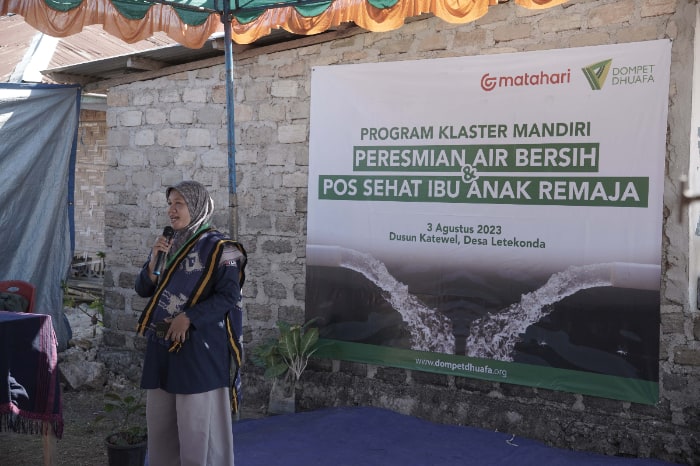 Program Klaster Mandiri Dompet Dhuafa dan Matahari Departement Store di NTT