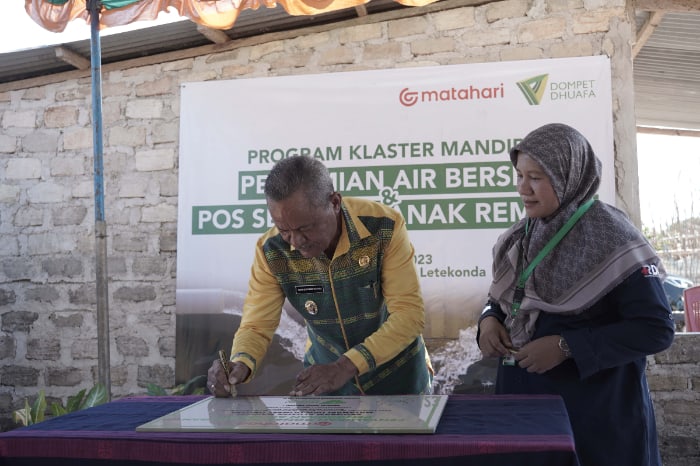 Program Klaster Mandiri Dompet Dhuafa dan Matahari Departement Store di NTT