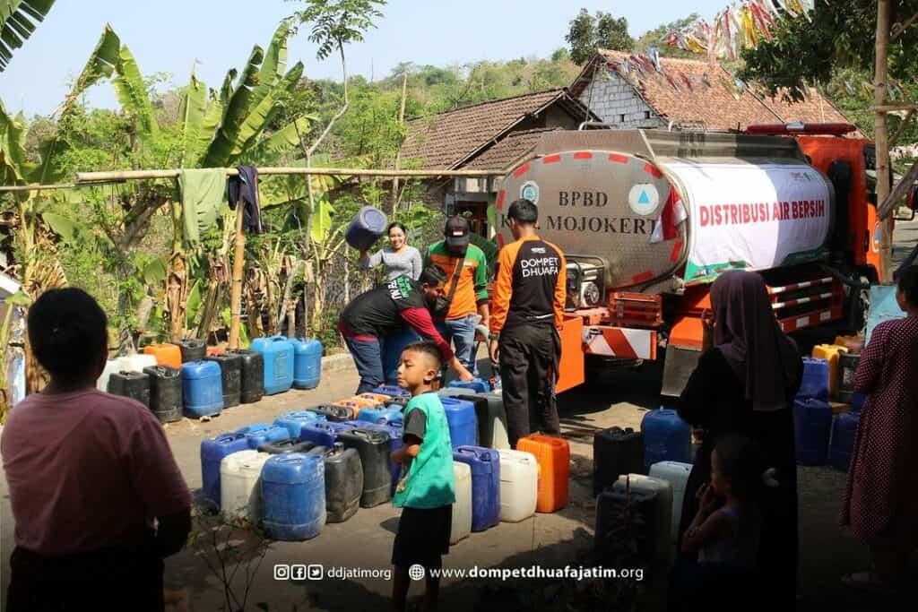Krisis air bersih di Mojokerto