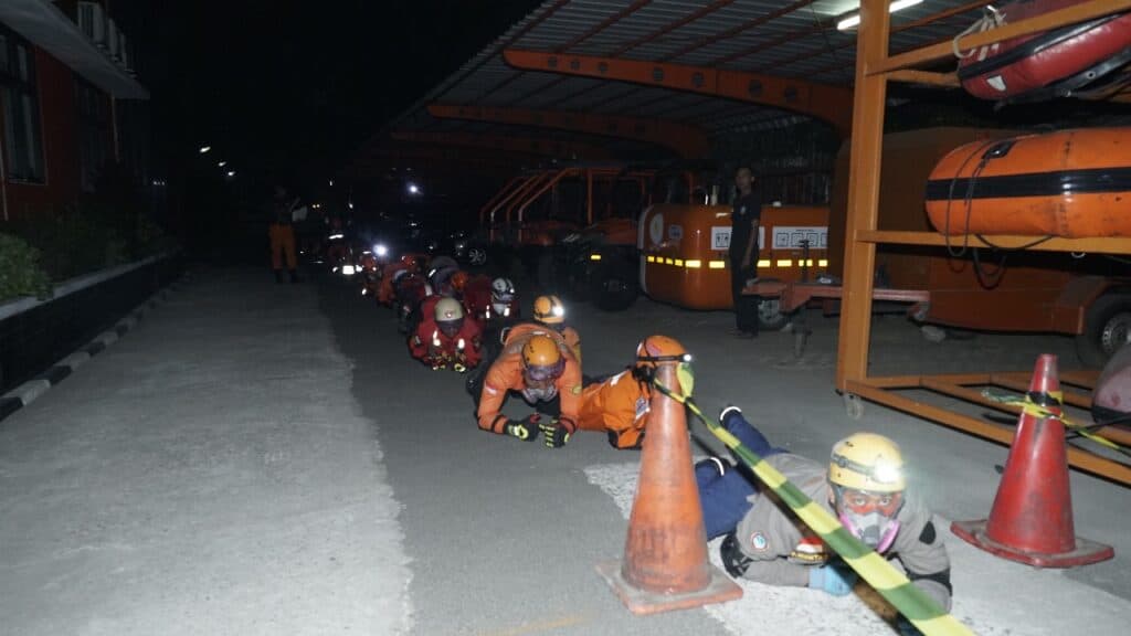 Pelatihan Collapse Structure Search and Rescue (CSSR)