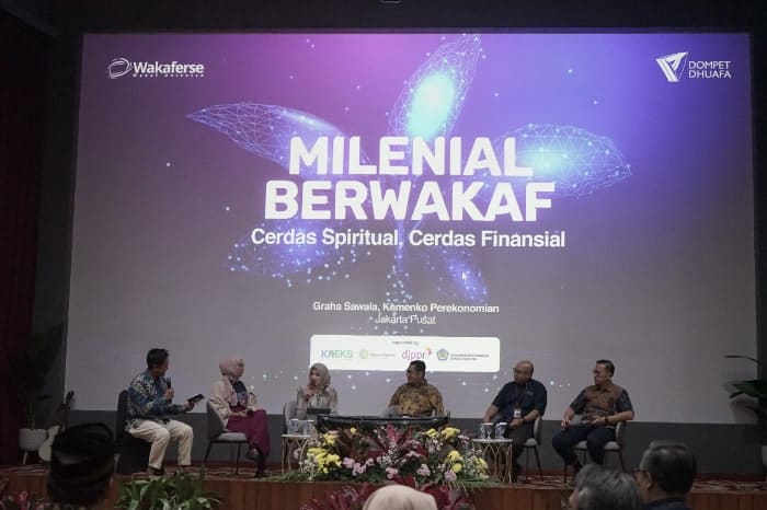 Dompet Dhuafa gelar Milenial Berwakaf: Cerdas Spiritual, Cerdas Finansial