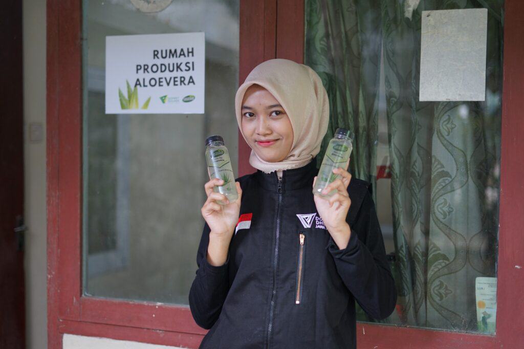 Pemberdayaan zakat produktif dompet dhuafa - aloevera