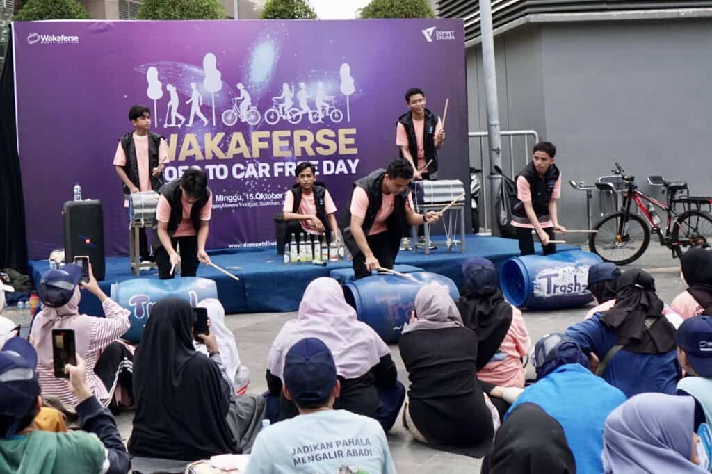 Wakaferse Goes to Car Free Day (CFD)