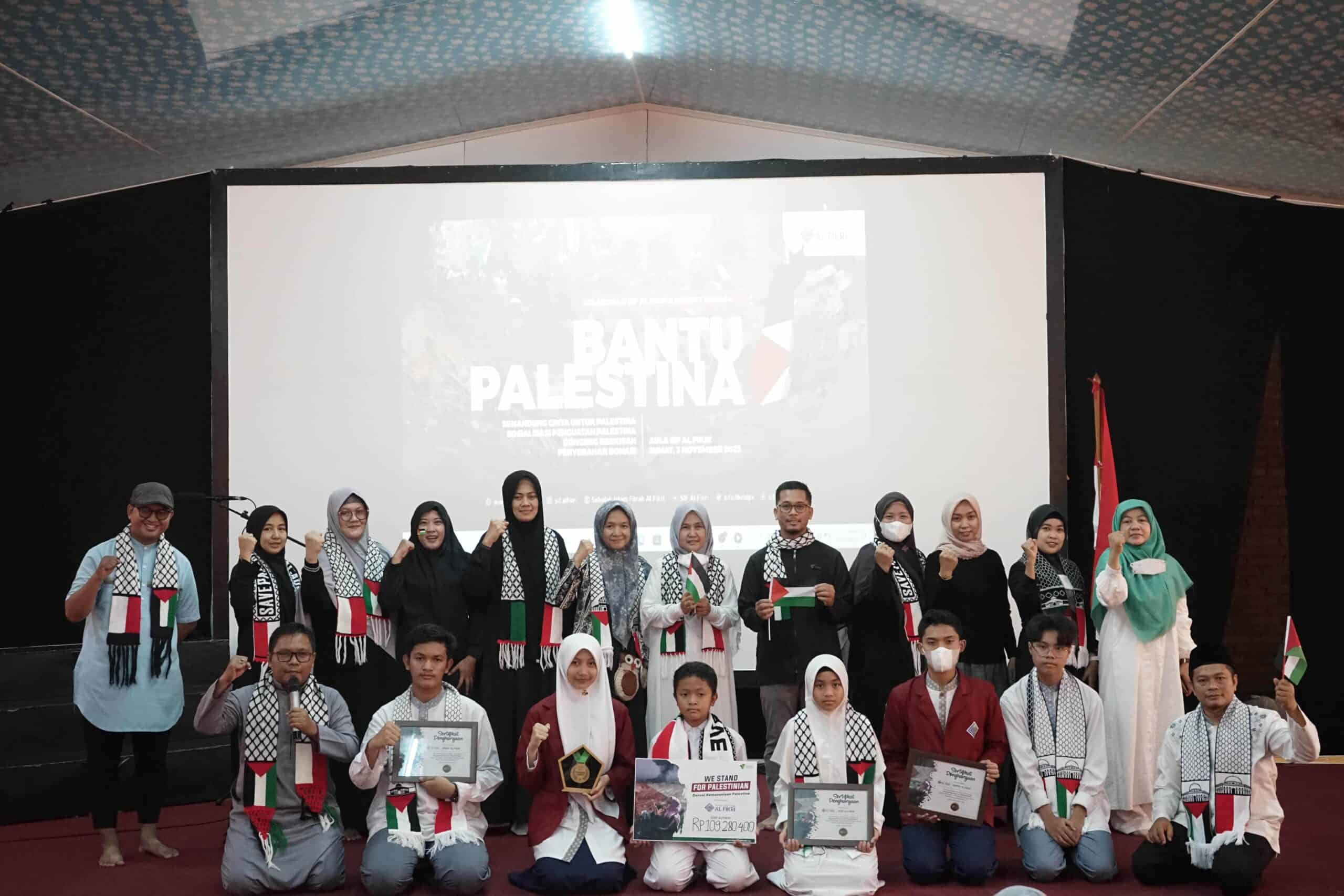 Sekolah Islam Fitrah Al-Fikri Titipkan Amanah untuk Palestina