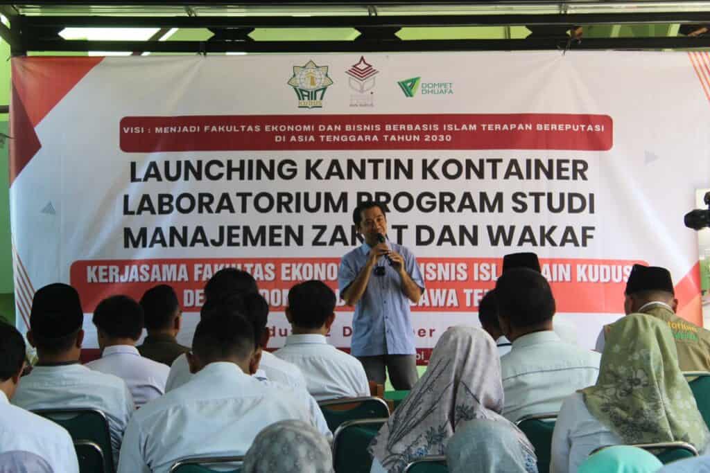 Program Kantin Kontainer di FEBI IAIN Kudus.