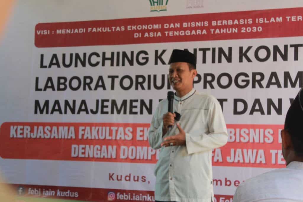 Program Kantin Kontainer di FEBI IAIN Kudus.