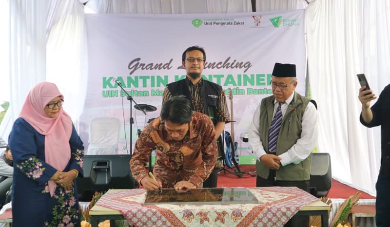 Grand Launching Kantin Kontainer UIN Sultan Maulana Hasanuddin