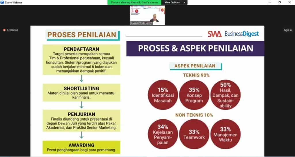 Dompet Dhuafa terima penghargaan SWA: Very Good Digital Marketing