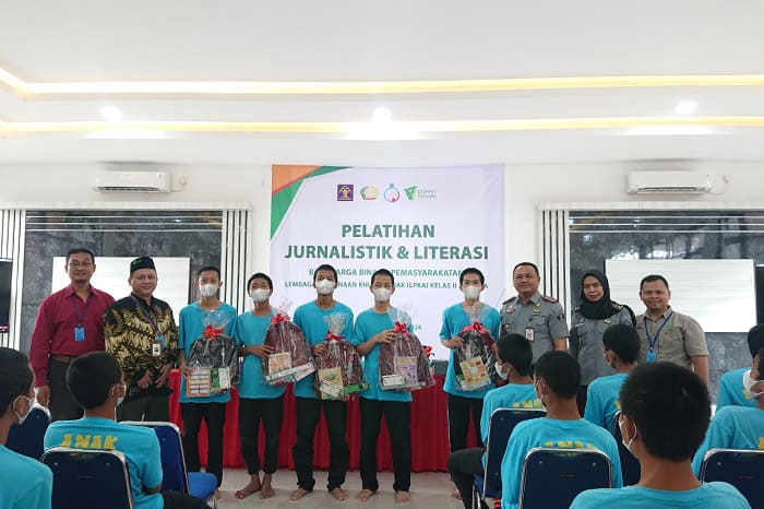 pelatihan jurnalistik untuk warga binaan anak-anak