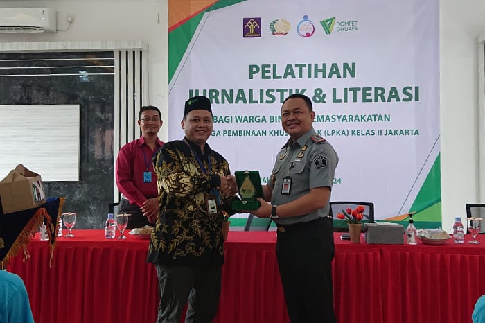 pelatihan jurnalistik untuk warga binaan anak-anak