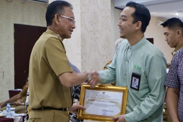 Dompet Dhuafa terima penghargaan karena berhasil bantu atasi stunting di Pringsewu, Lampung