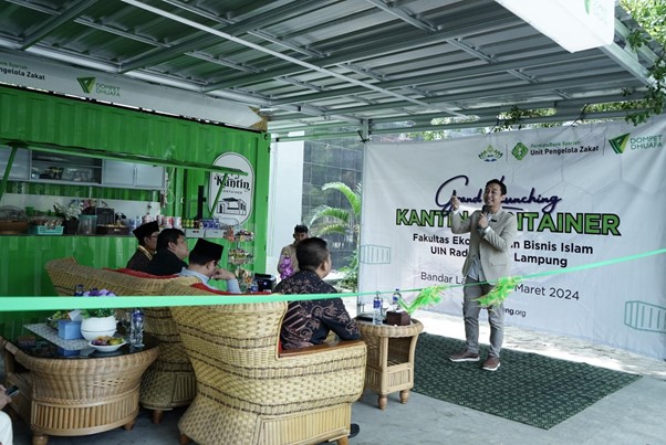 Launching Kantin Kontainer Lampung