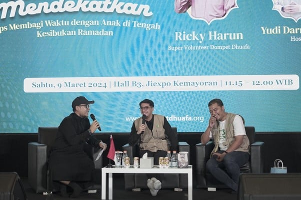 Ricky Harun di Muslim Life Fair 2024