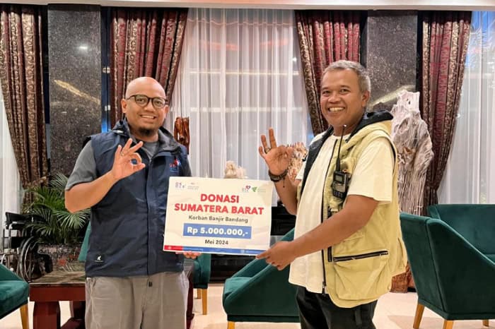 Bantuan untuk korban banjir bandang Sumbar