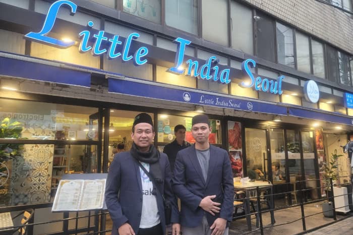 Pengalaman Dai Ambassador Dompet Dhuafa mencicipi restoran India di Korea Selatan.