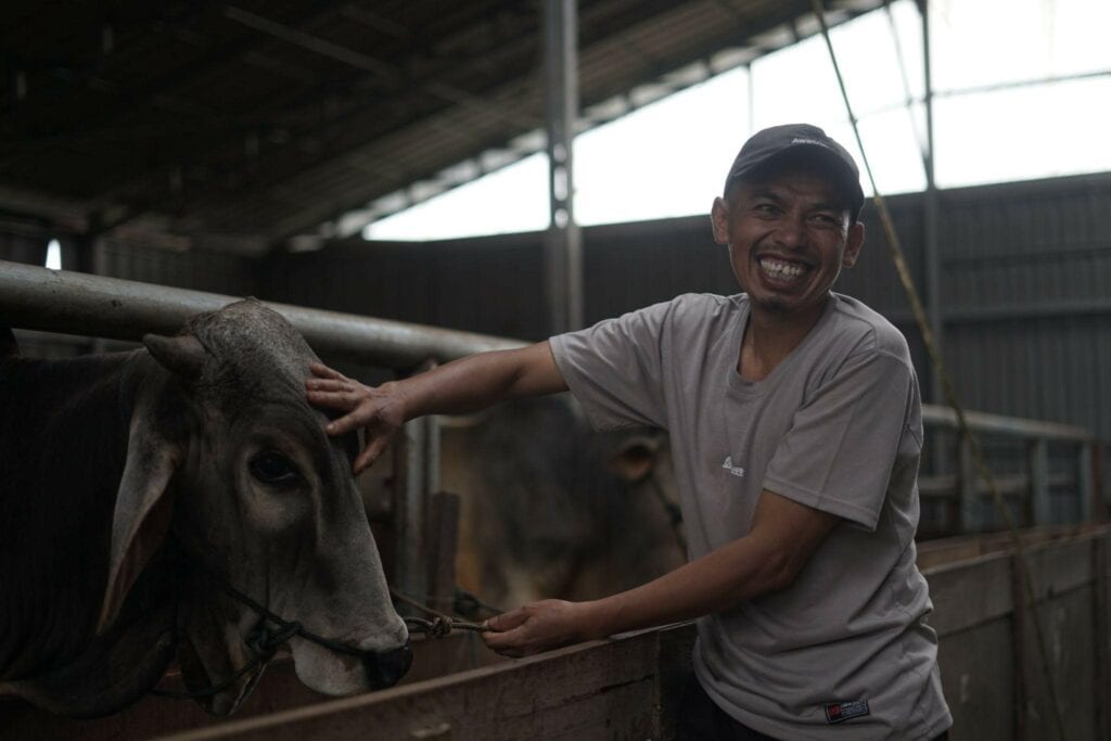 Cerita peternak, Herdianto, di sela-sela proses Quality Control