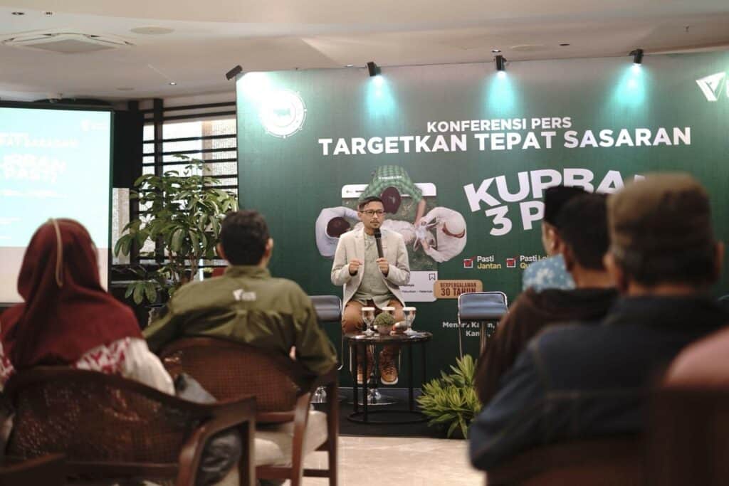 Konferensi Pers Kurban 3 Pasti Dompet Dhuafa