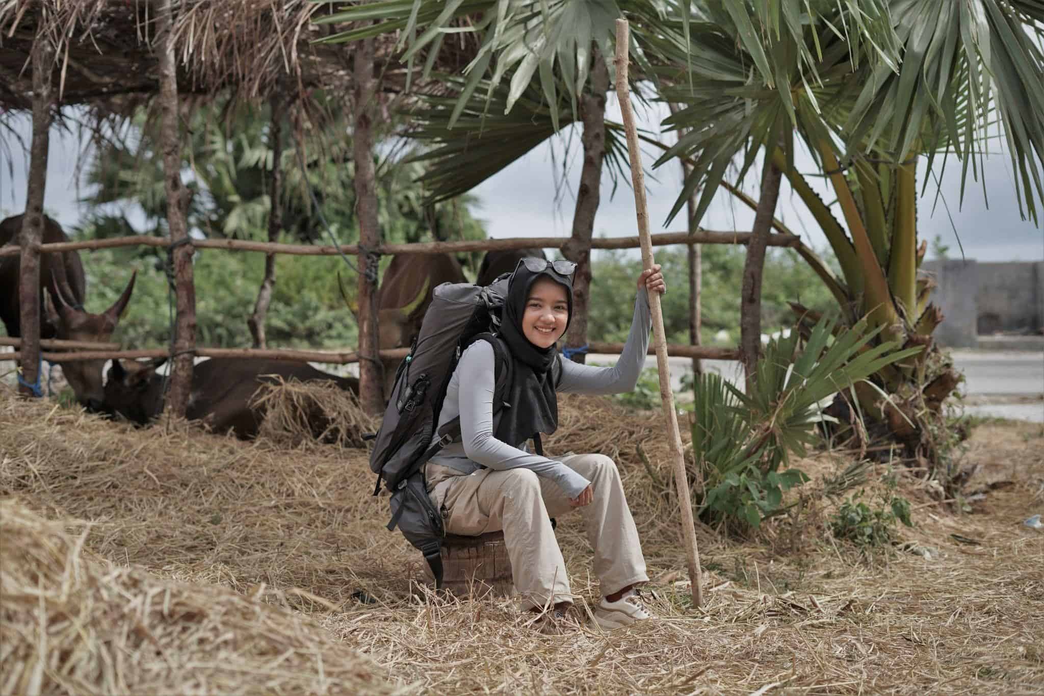 Refleksi Hidup Ocha Nugraha saat mengikuti proses QC hewan kurban bersama Dompet Dhuafa di NTT.