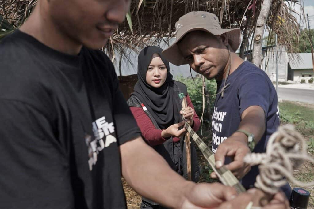 Refleksi Hidup Ocha Nugraha saat mengikuti proses QC hewan kurban bersama Dompet Dhuafa di NTT.