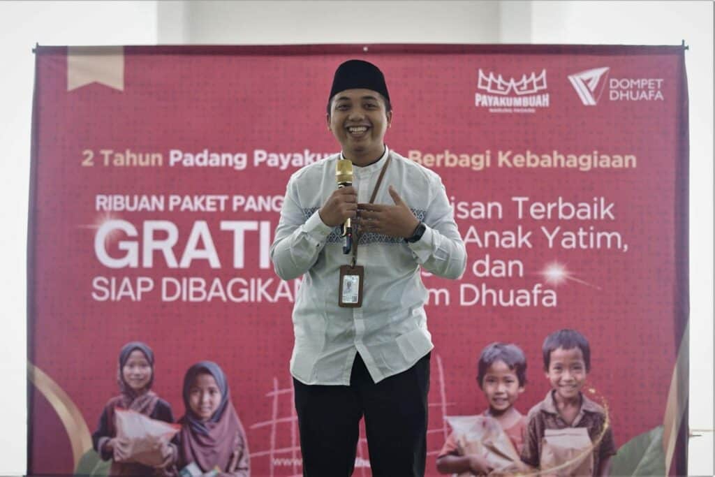 Ahmad Faqih Syarafaddin selaku General Manager Resource Mobilization Dompet Dhuafa menyambut baik kolaborasi dengan Payakumbuah.