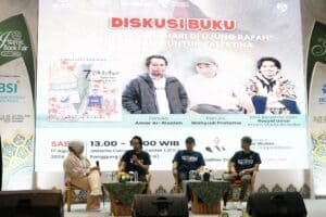 Diskusi Buku “7 Oktober: Matahari Diujung Rafah”.