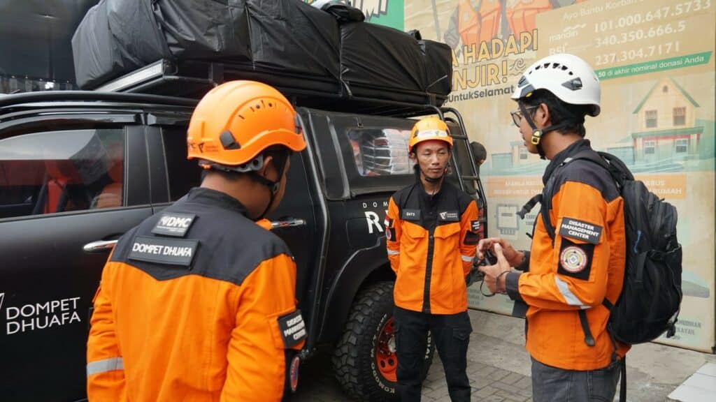 Dompet Dhuafa mengerahkan tim respons untuk bencana gempa bumi yang mengguncang Kabupaten Bandung, Jawa Barat, Rabu (18/9/2024).