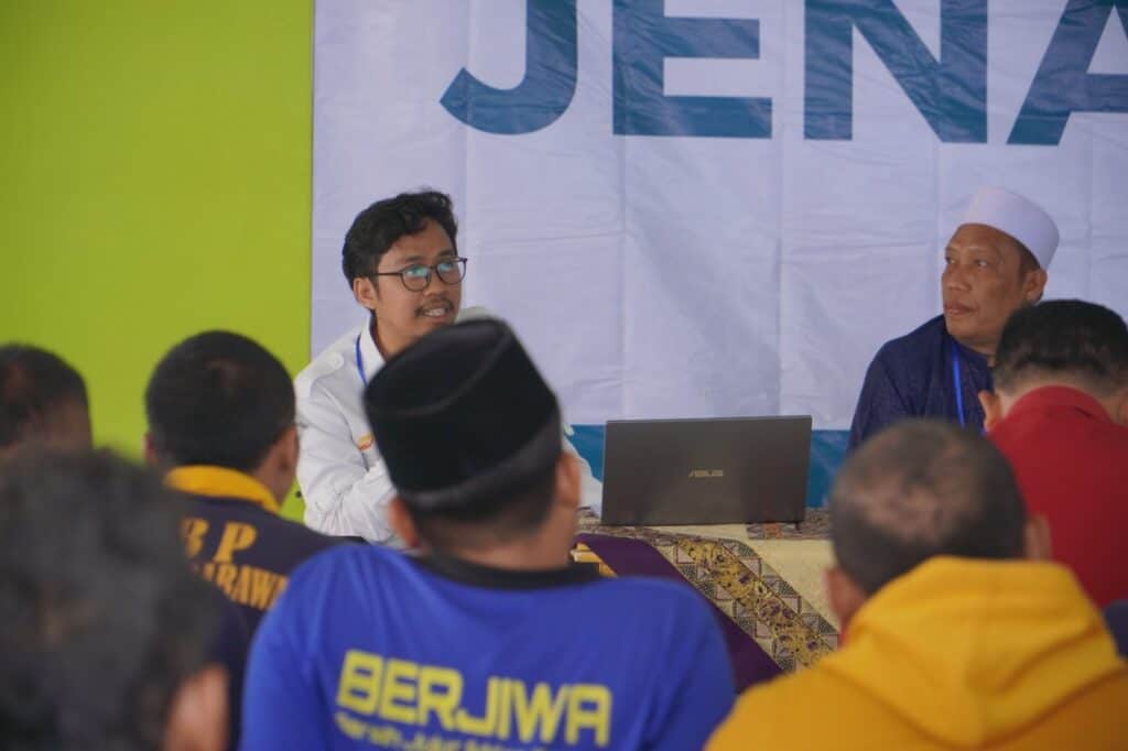 Suasana kegiatan pelatihan pemulasaraan jenazah di Lapas Kelas IIA Ambarawa.