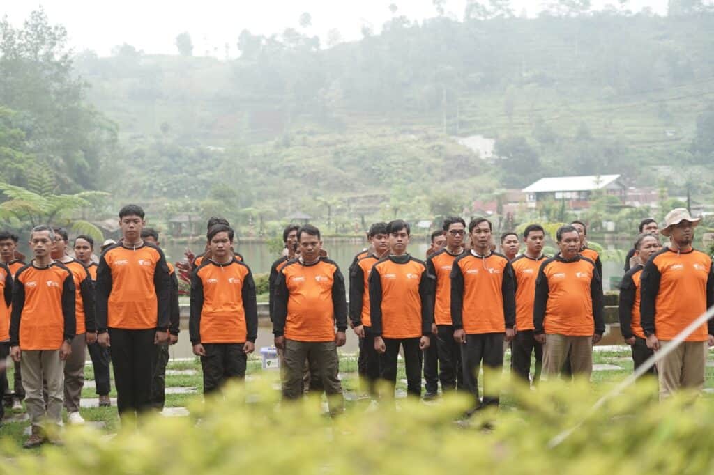 Capacity Building dan Pelatihan Tanggap Bencana yang digelar Dompet Dhuafa bersama Disaster Management Center (DMC) untuk MPZ Dompet Dhuafa di Karanganyar, Jawa Tengah.