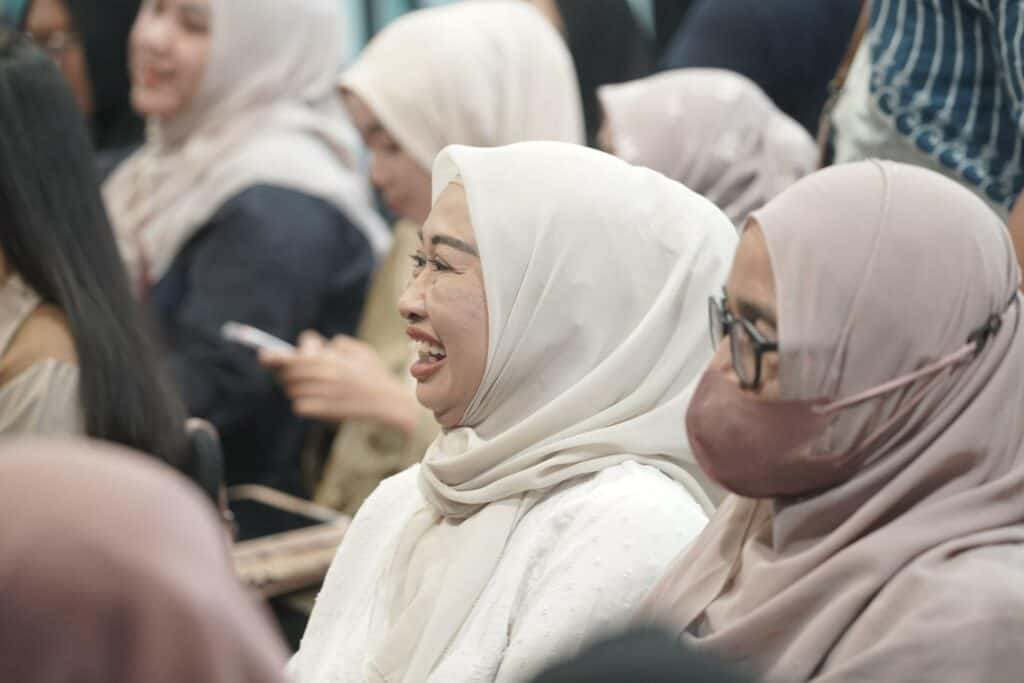 Para peserta Talkshow Kesehatan Mental, pada Rabu (18/12/2024) di di Sasana Budaya Rumah Kita, Jakarta Selatan.