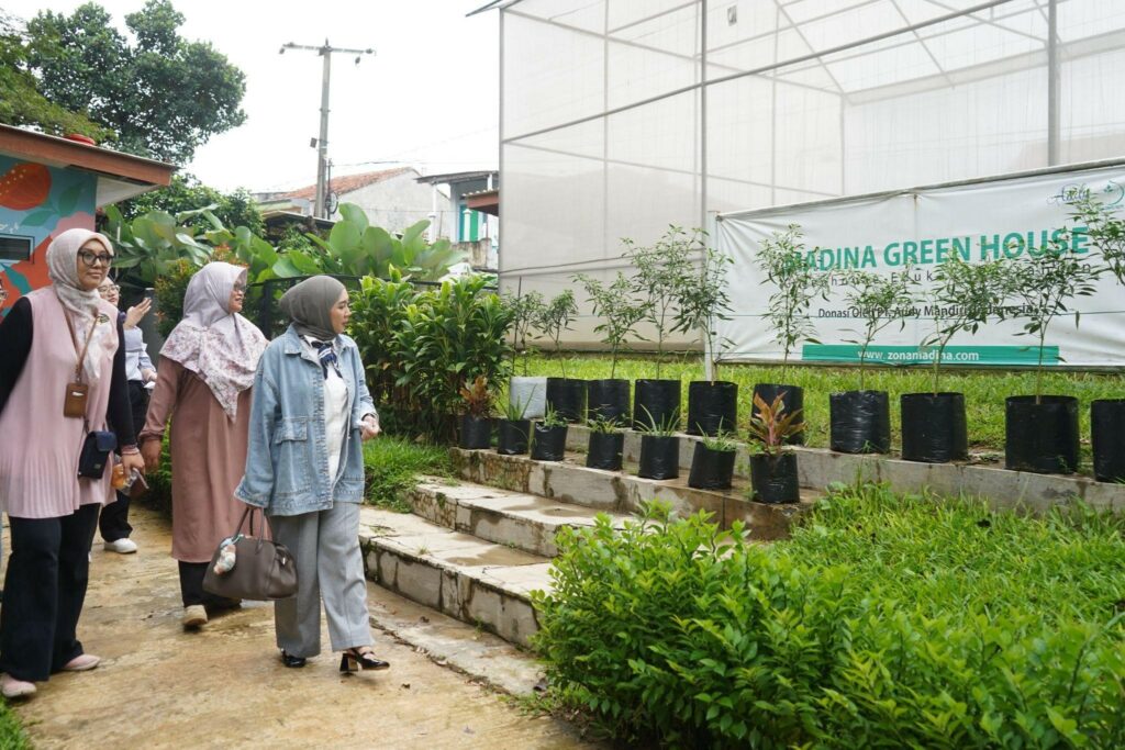 CEO media digital yang berbasis gaya hidup halal itu juga melakukan kunjungan ke Madina Green House, program pemberdayaan bidang ekonomi Dompet Dhuafa yang menggunakan sistem pertanian modern juga hidroponik.