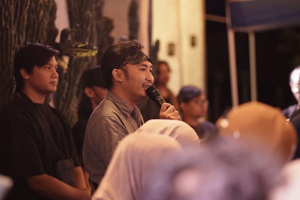 Muhammad Roqib Alhabib sharing tentang perasaannya selama mengikuti Blind Concert pada acara Tarhib Ramadan di Yogyakarta, Jum’at (14/02/2025).